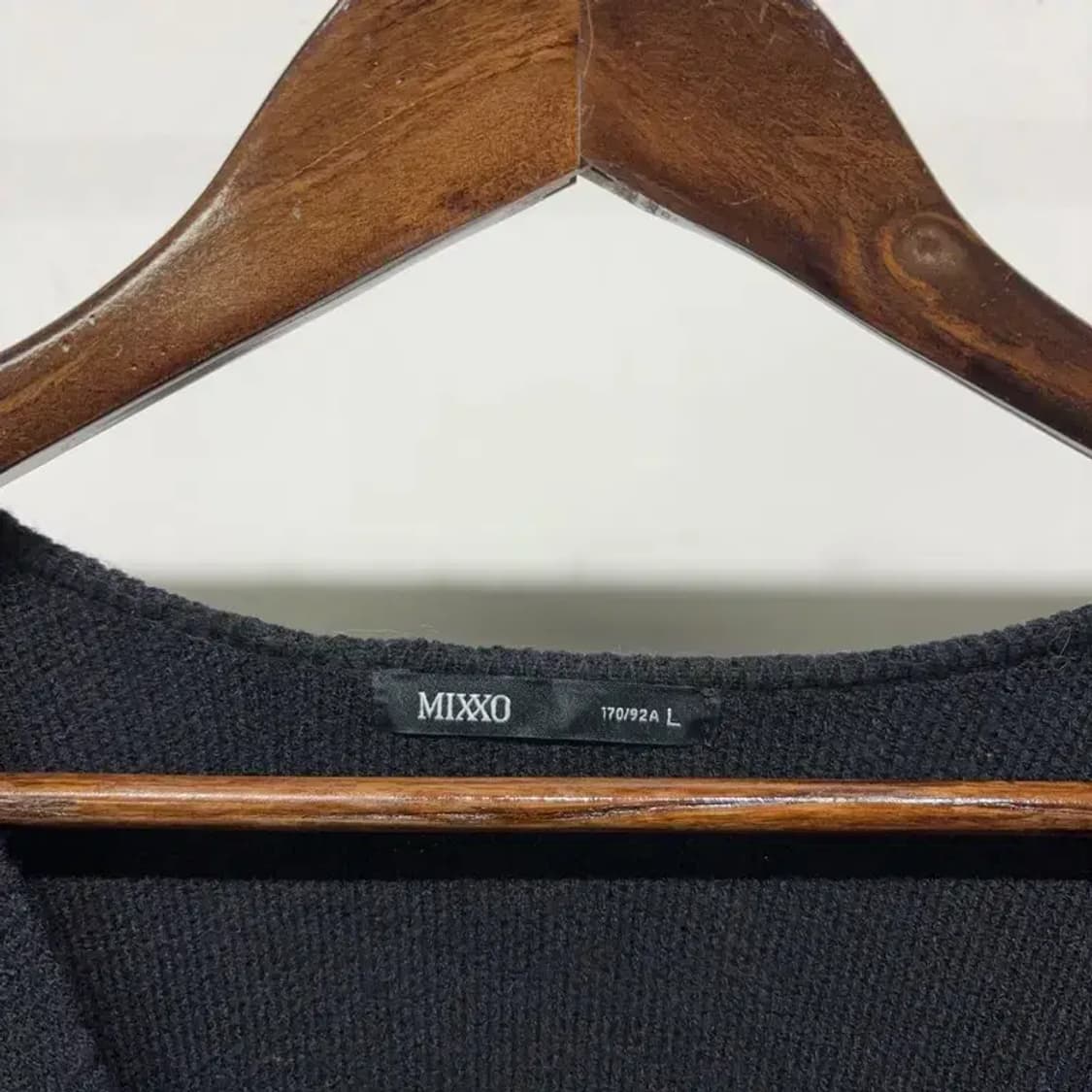 (100) 미쏘 MIXXO 여성 캐주얼 페플럼 니트 가디건 상품이미지2