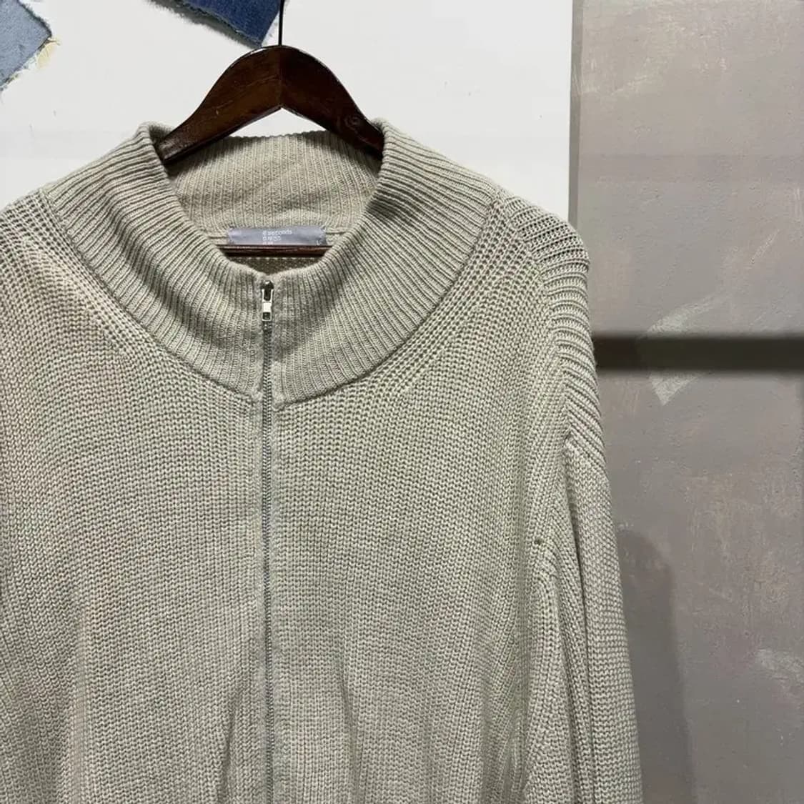 (105) 에잇세컨즈 캐주얼 베이직 니트 집업 자켓 상품이미지3