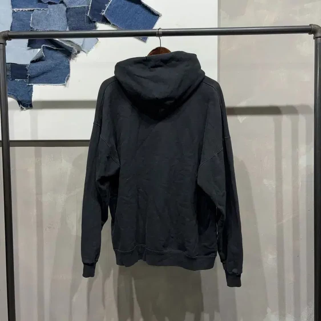 (105) 트래셔 스트릿 캐주얼 빅로고 기모 후드티 상품이미지4