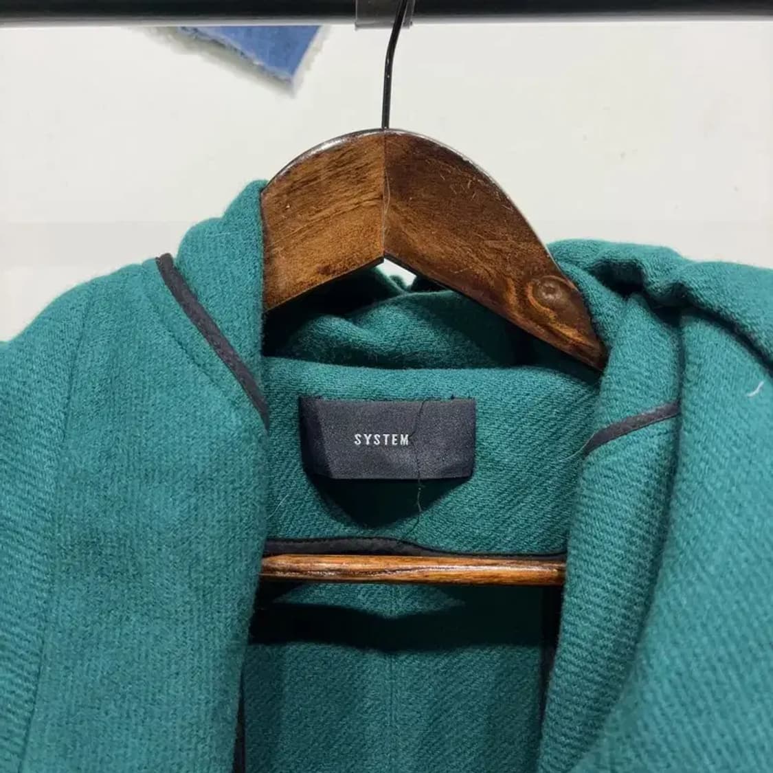 (95) 시스템 한섬 여성 캐주얼 울 투웨이 벨티드 롱 코트 상품이미지2