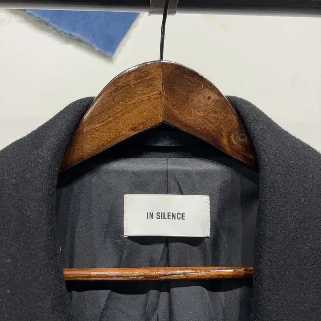 (105) 인사일런스 캐주얼 스트릿 캐시미어 더블버튼 롱 코트 상품이미지2