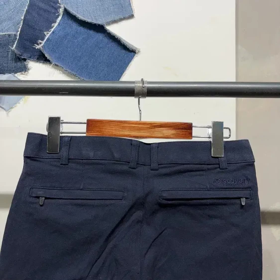 (28인치) 디스커버리 여성 아웃도어 네이비 바지 팬츠 상품이미지4