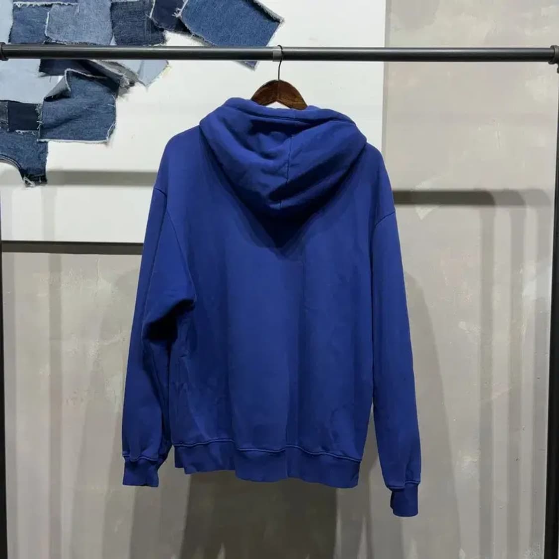 (100) 후아유 캐주얼 스트릿 기모 자수 후드집업 자켓 상품이미지4