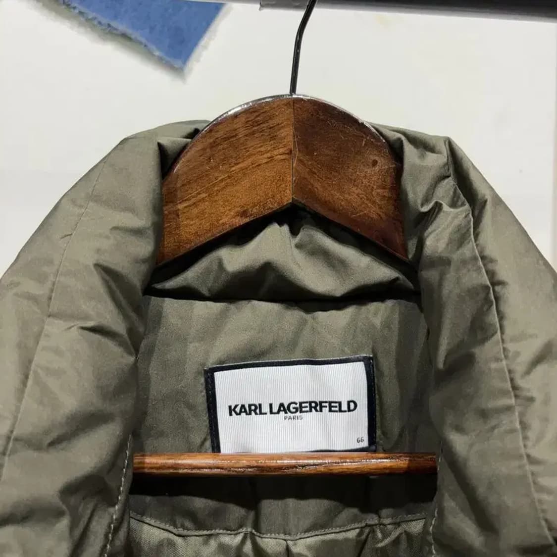 (66) 칼라거펠트 여성 캐주얼 구스다운 거위털 패디드 롱 코트 상품이미지2