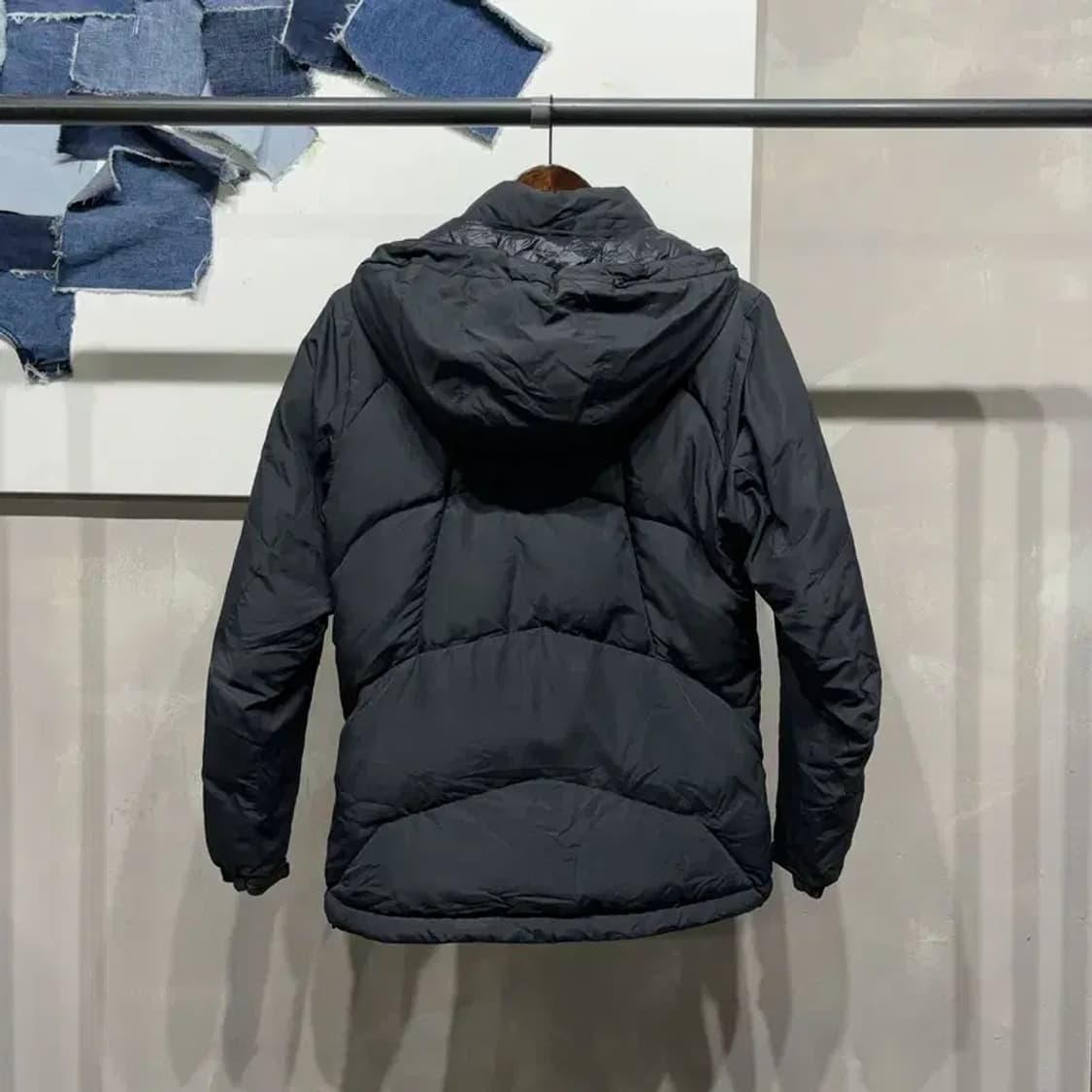 (90) 노스페이스 여성 등산 아웃도어 덕다운 오리털 후드 패딩 상품이미지4