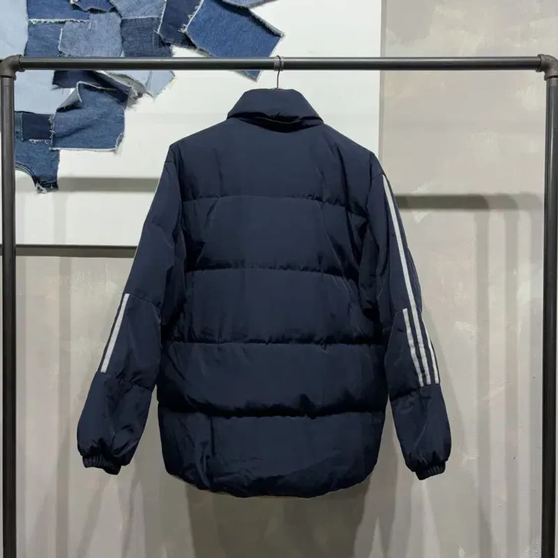 (100) 아디다스 올드스쿨 빈티지 덕다운 오리털 패딩 상품이미지4