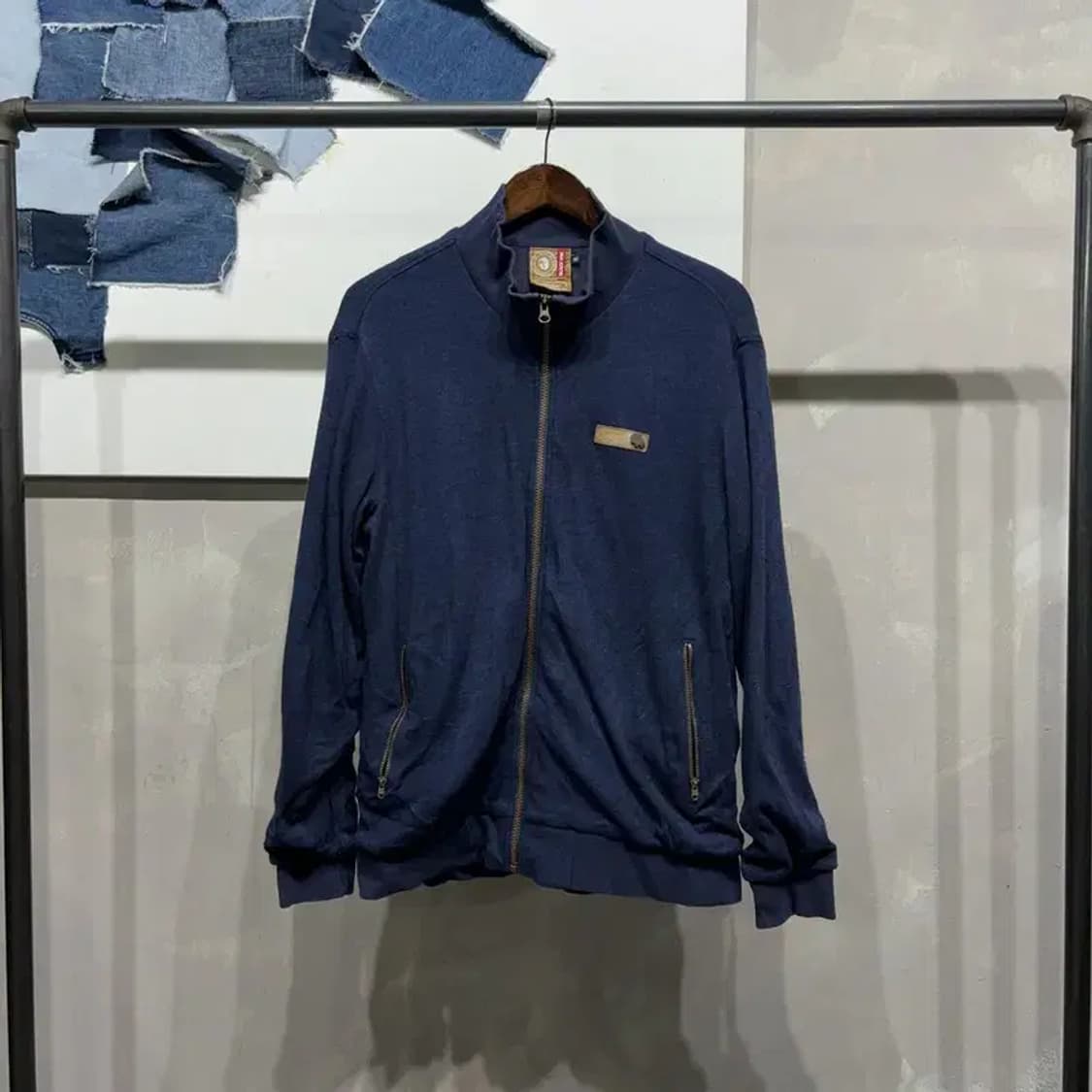 (100) 블랙야크 등산 아웃도어 앙고라 방풍 니트 집업 자켓 상품이미지1