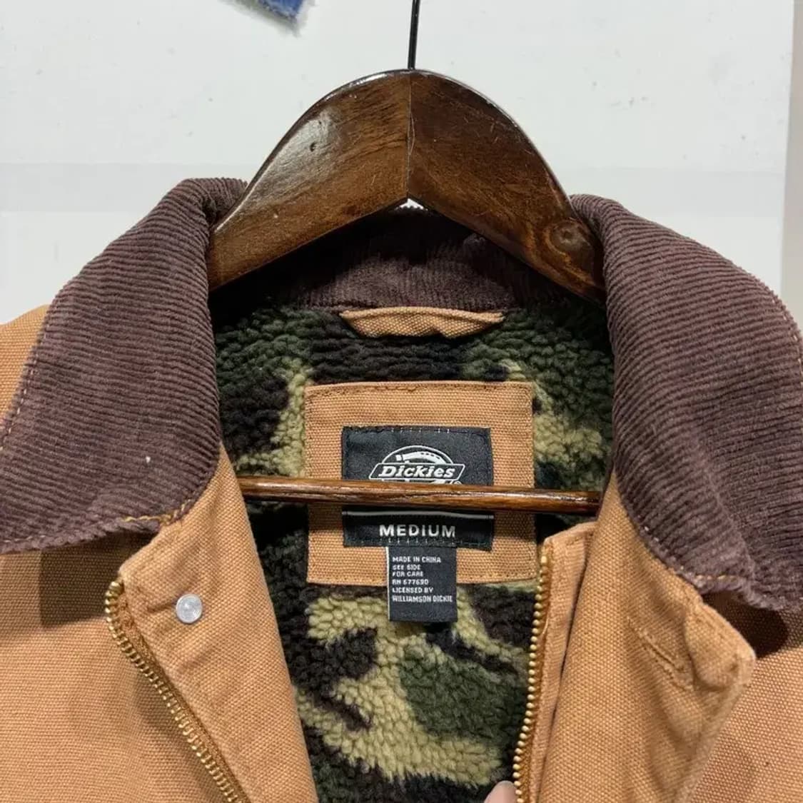 (95) 디키즈 스트릿 캐주얼 디트로이트 기모 포켓 워크자켓 상품이미지2