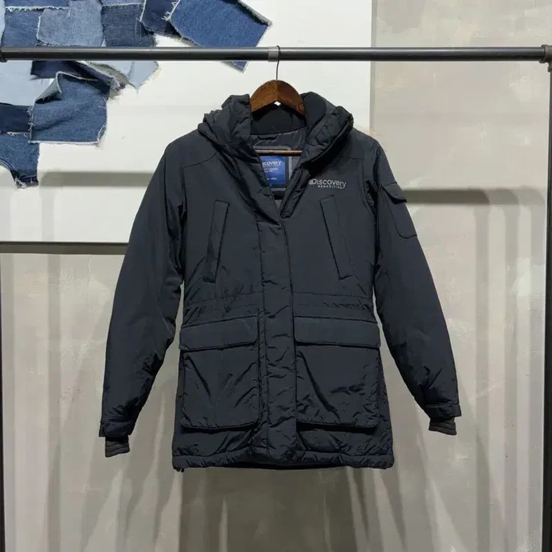 (90) 디스커버리 등산 아웃도어 덕다운 오리털 패딩 점퍼 상품이미지1
