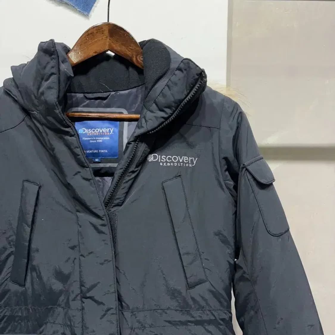 (90) 디스커버리 등산 아웃도어 덕다운 오리털 패딩 점퍼 상품이미지3