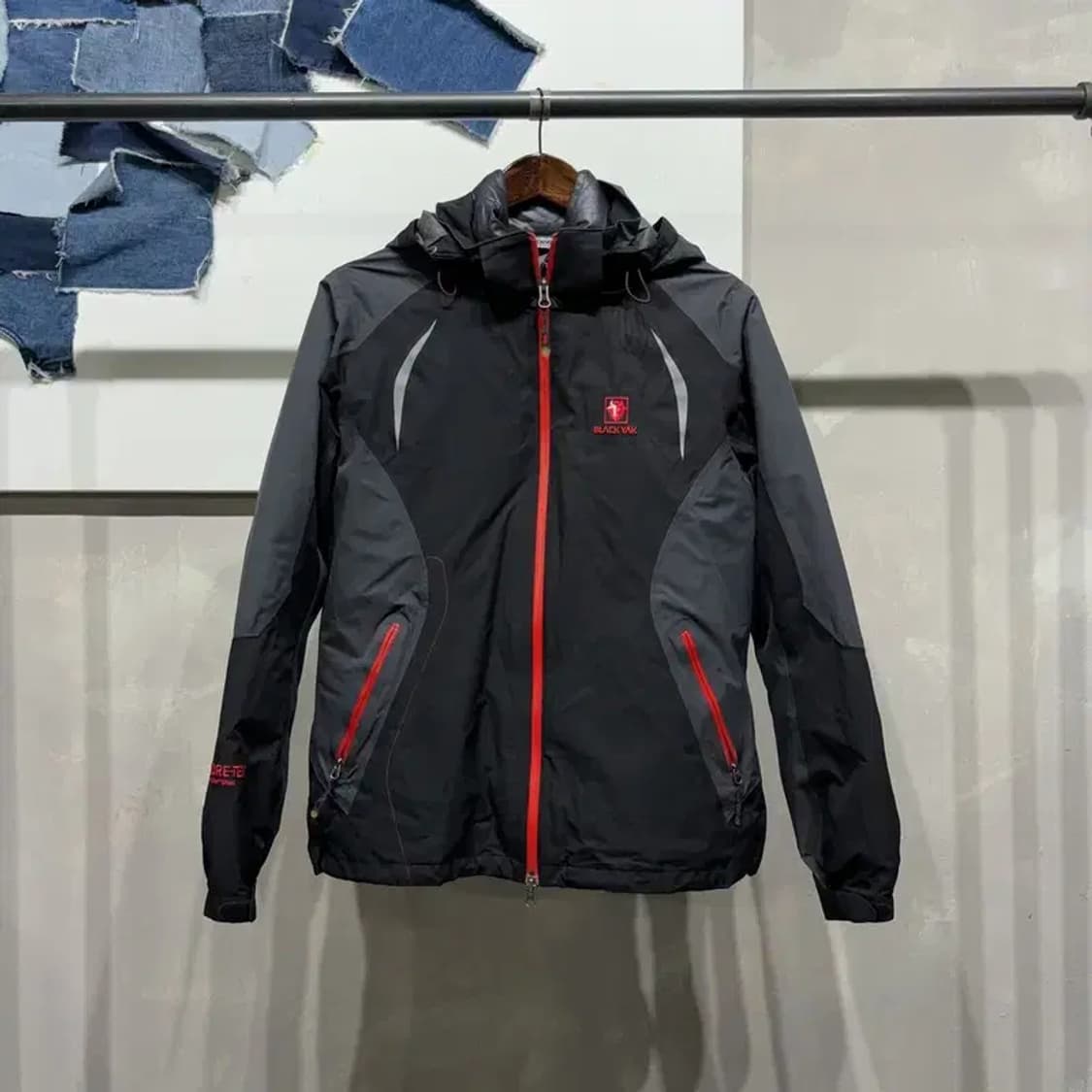 (100) 블랙야크 등산 아웃도어 덕다운 오리털 패딩 바람막이 자켓 상품이미지1