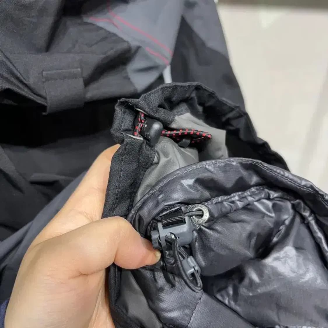 (100) 블랙야크 등산 아웃도어 덕다운 오리털 패딩 바람막이 자켓 상품이미지6