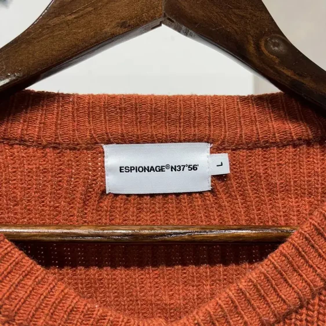 (100) 에스피오나지 스트릿 캐주얼 투포켓 울 가디건 상품이미지2