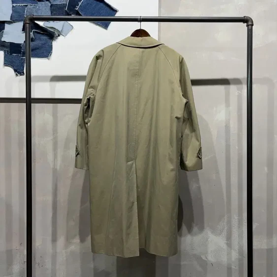 (95) 아쿠아스큐텀 캐주얼 클래식 패디드 트렌치 코트 상품이미지4