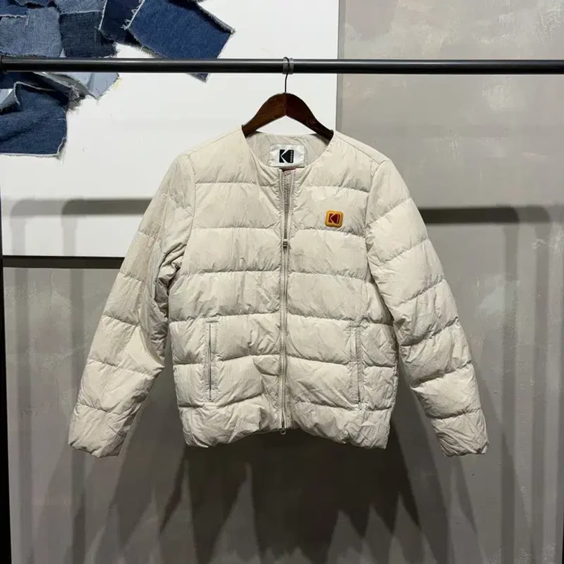 (90) 코닥 여성 스트릿 캐주얼 덕다운 오리털 패딩 자켓 상품이미지1