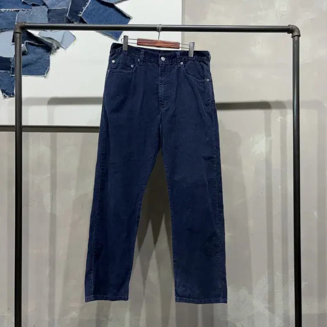 (34인치) 리바이스 505 레귤러핏 코듀로이 골덴 바지 상품이미지1