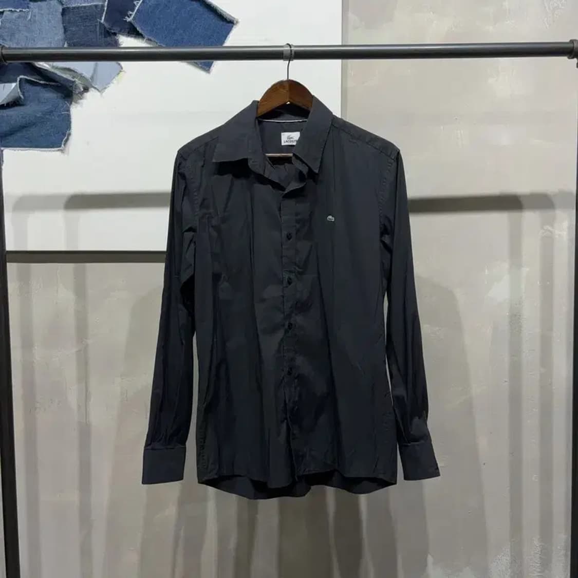 (105) 라코스테 캐주얼 베이직 자수 셔츠 남방 상품이미지1