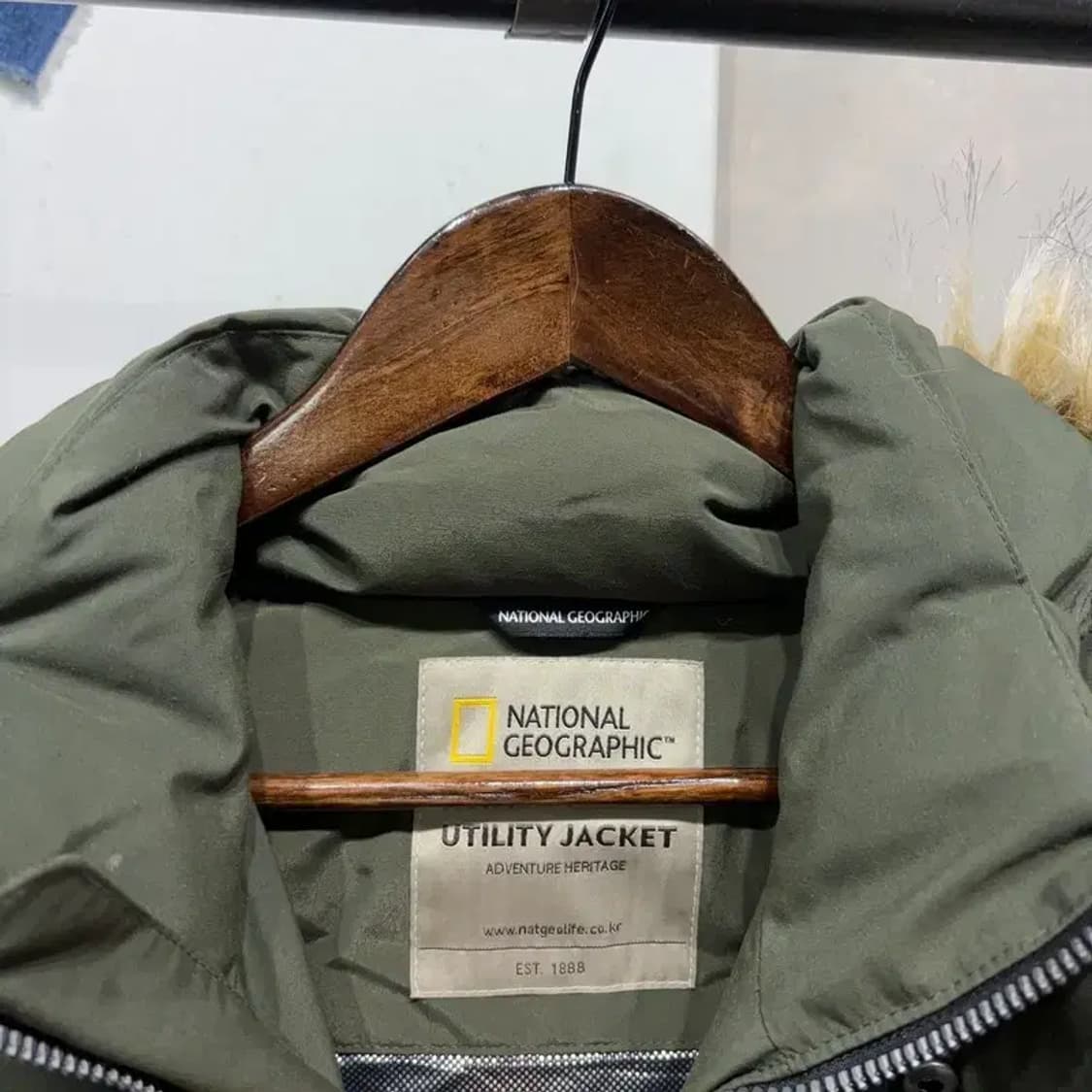 (90) 내셔널지오그래픽 여성 등산 아웃도어 덕다운 오리털 패딩 점퍼 상품이미지2