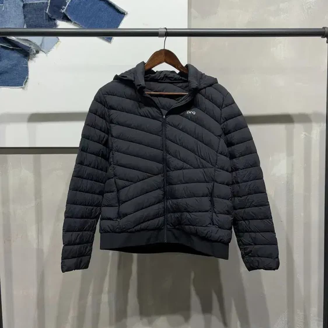 (95) 핑 여성 골프 스포츠 구스다운 거위털 후드 경량패딩 상품이미지1