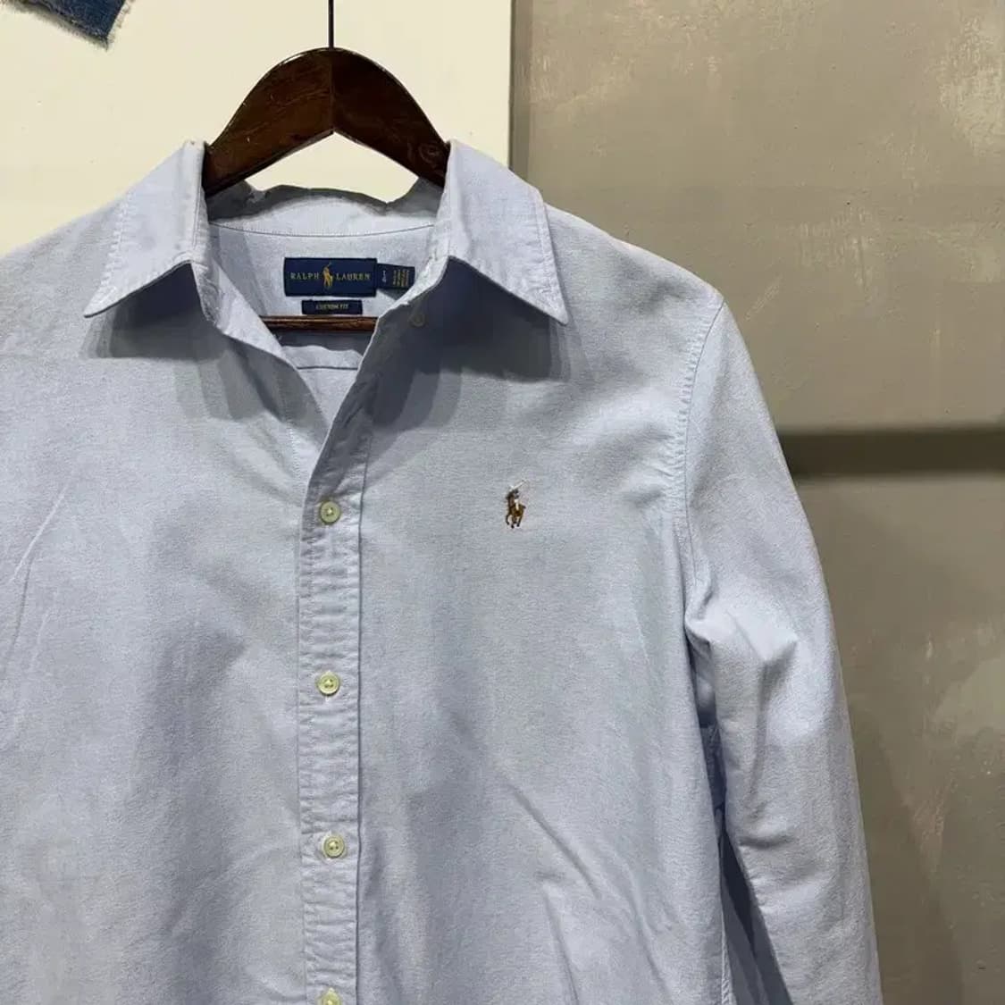 (100) 폴로 랄프로렌 클래식 캐주얼 커스텀핏 셔츠 남방 상품이미지3