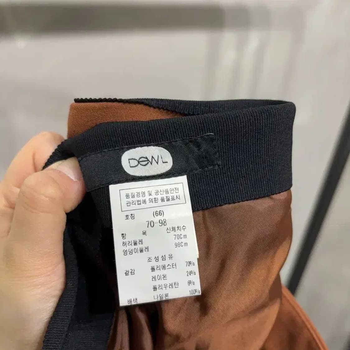 (27인치) 듀엘 여성 캐주얼 슬랙스 바지 팬츠 상품이미지5