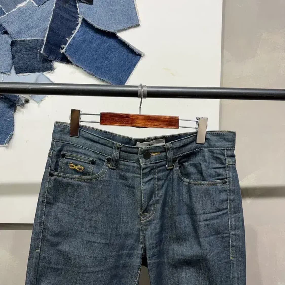 (32인치) 플랙진 캐주얼 청바지 데님팬츠 상품이미지2