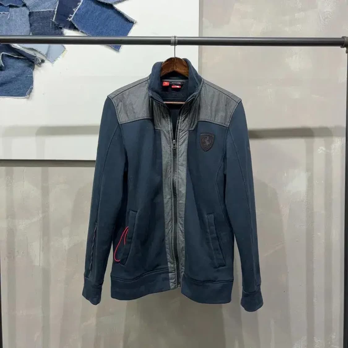 (100) 퓨마 페라리 캐주얼 기모 집업 자켓 상품이미지1