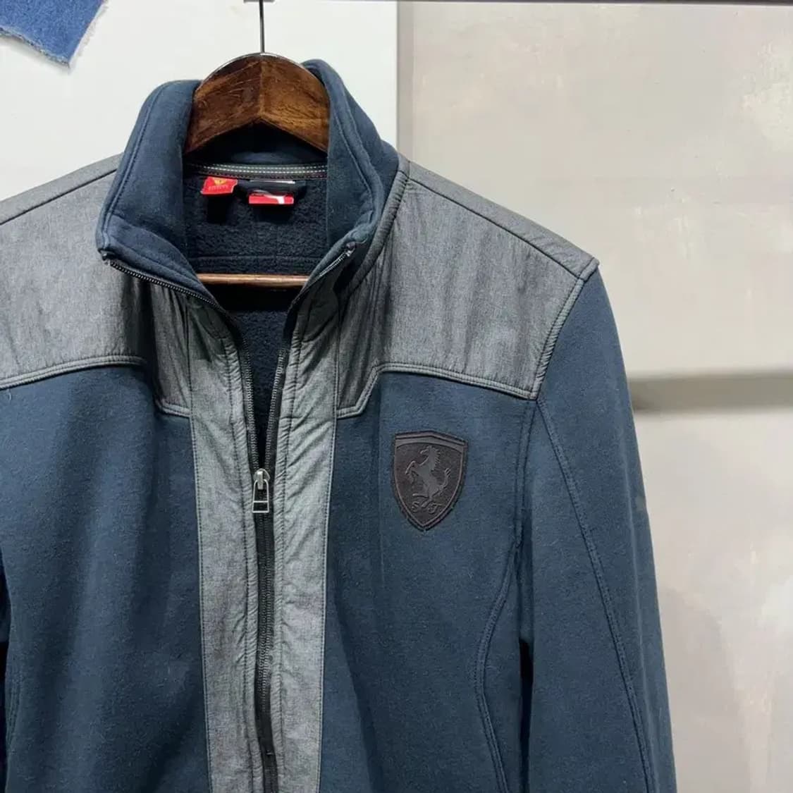 (100) 퓨마 페라리 캐주얼 기모 집업 자켓 상품이미지3