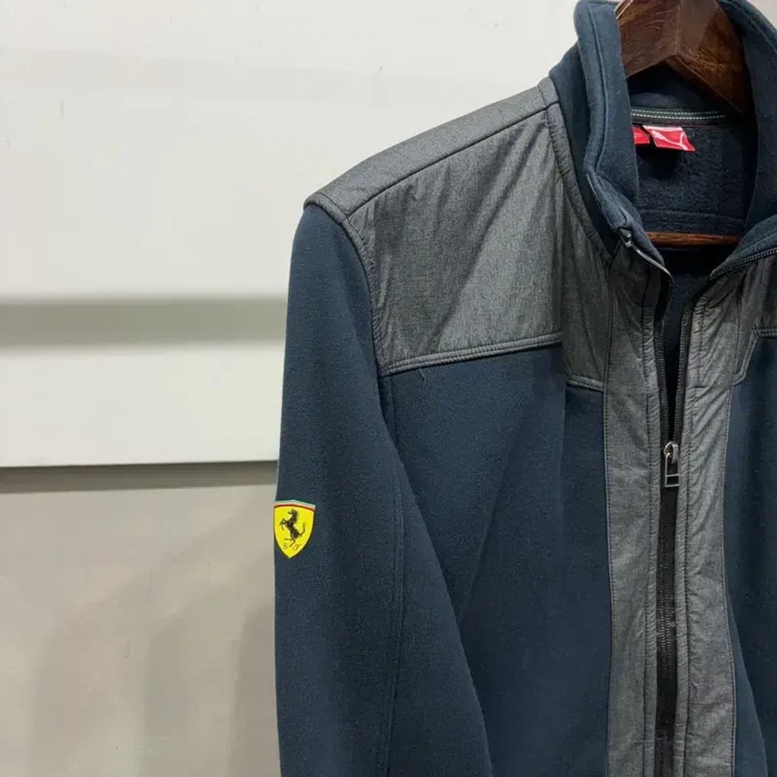 (100) 퓨마 페라리 캐주얼 기모 집업 자켓 상품이미지4