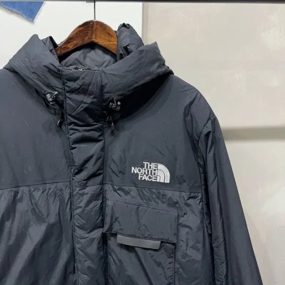 (105) 노스페이스 700 아웃도어 구스다운 거위털 하프패딩 상품이미지3