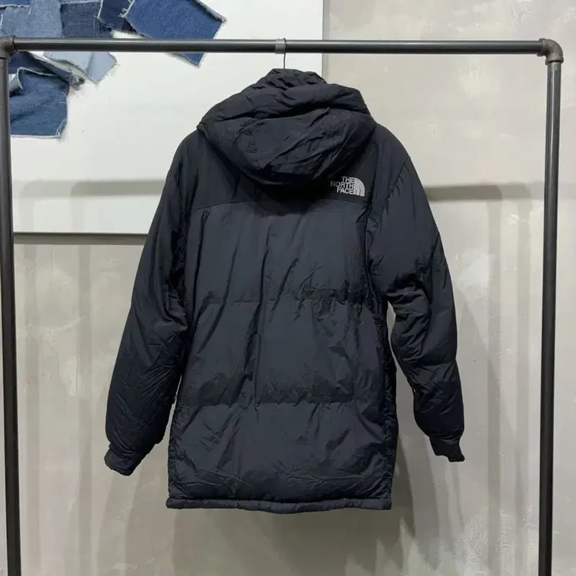 (105) 노스페이스 700 아웃도어 구스다운 거위털 하프패딩 상품이미지4
