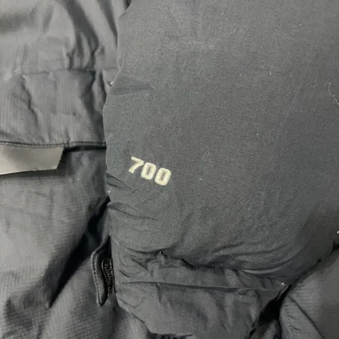 (105) 노스페이스 700 아웃도어 구스다운 거위털 하프패딩 상품이미지7