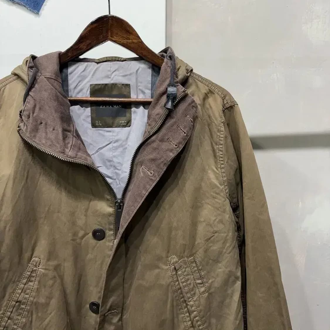 (105) 자라 ZARA 캐주얼 야상 자켓 상품이미지3