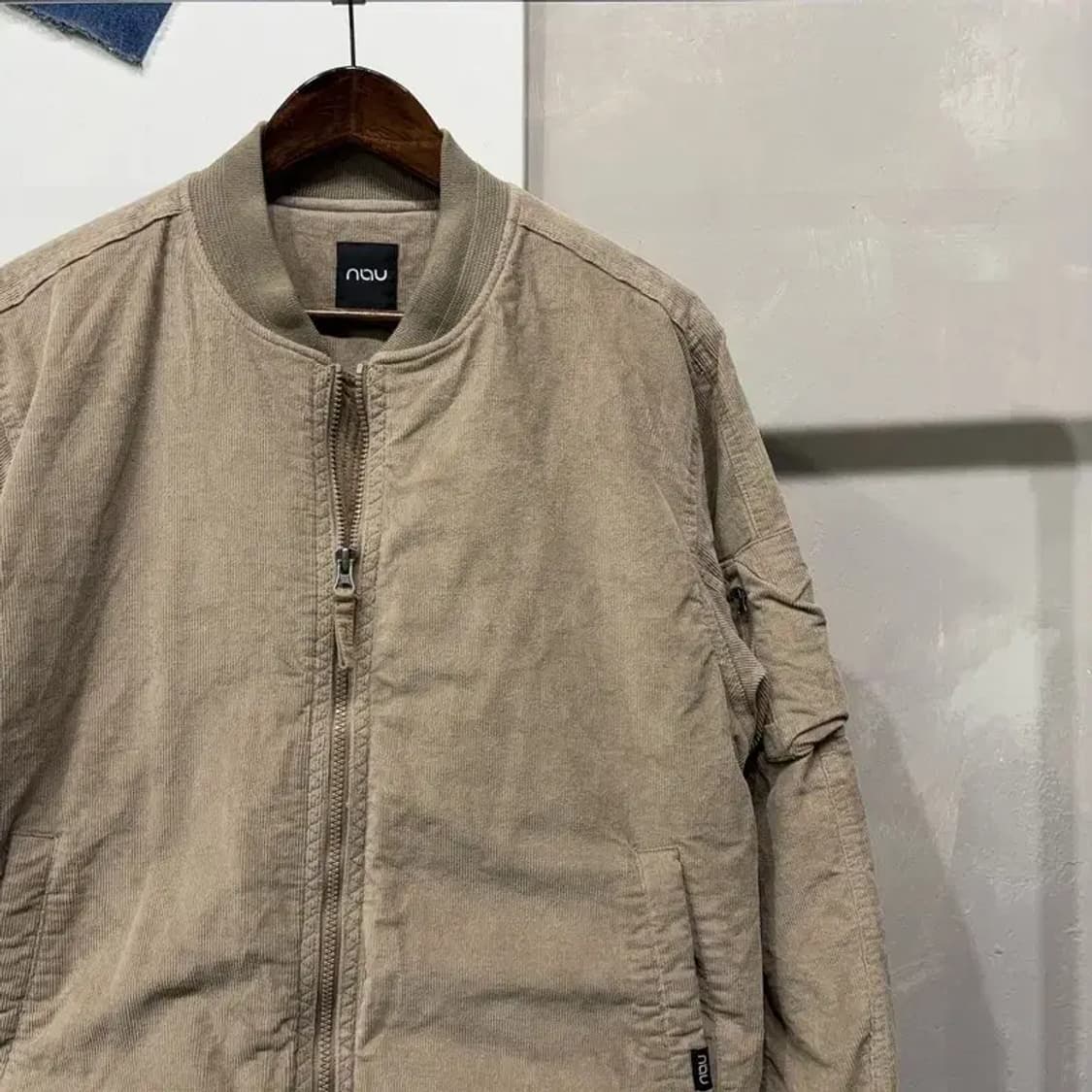 (105) 나우 NAU 캐주얼 골덴 코듀로이 블루종 점퍼 상품이미지3