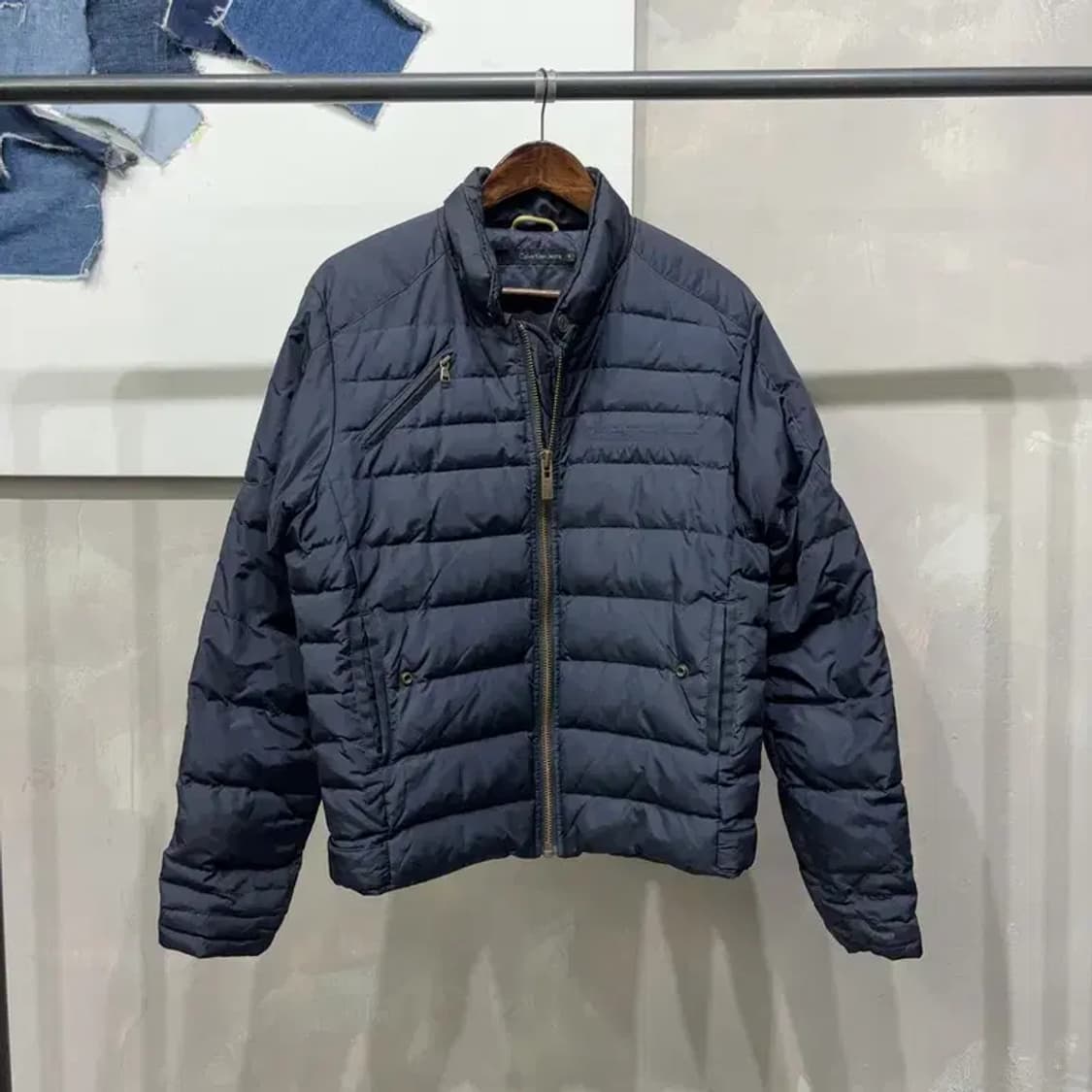 (95) 캘빈클라인 CK 캐주얼 덕다운 오리털 경량패딩 상품이미지1