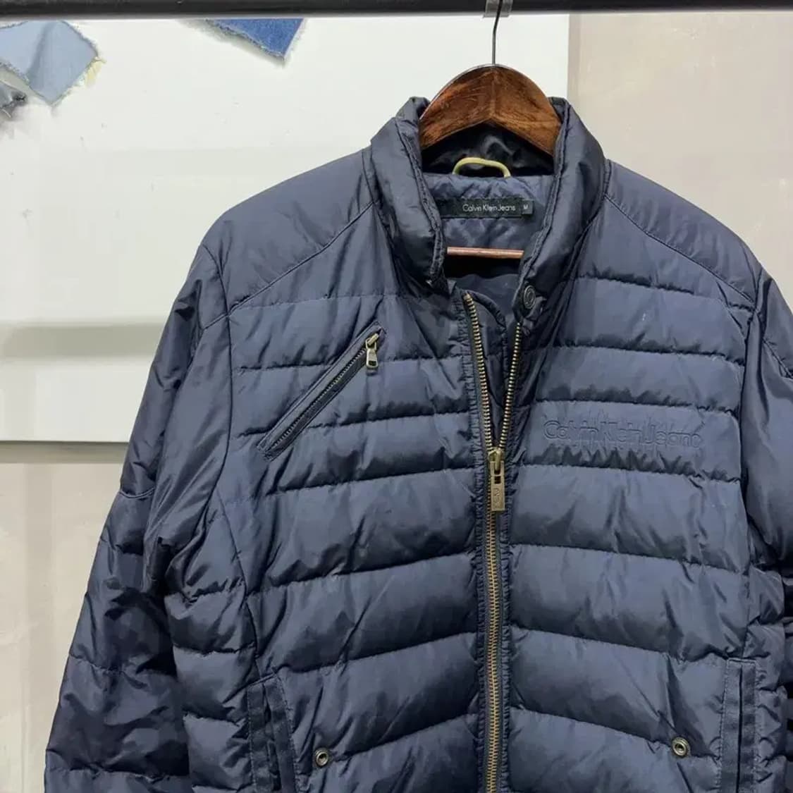 (95) 캘빈클라인 CK 캐주얼 덕다운 오리털 경량패딩 상품이미지3