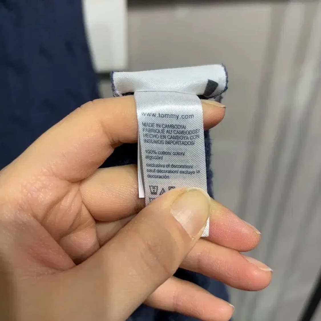 (85) 타미힐피거 여성 캐주얼 케이블 꽈배기 라운드 니트 상품이미지5