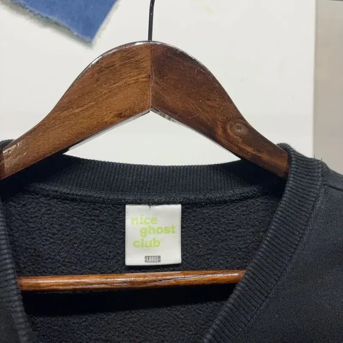 (100) 나이스고스트클럽 캐주얼 프린팅 기모 맨투맨 긴팔 티 상품이미지2