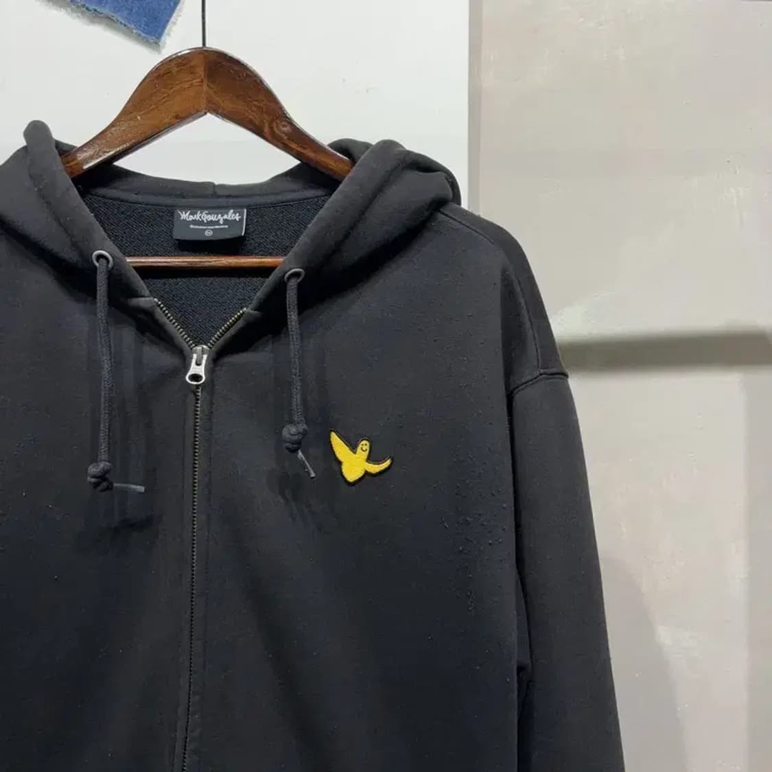 (100) 마크곤잘레스 스트릿 캐주얼 투웨이 자수 후드집업 자켓 상품이미지3