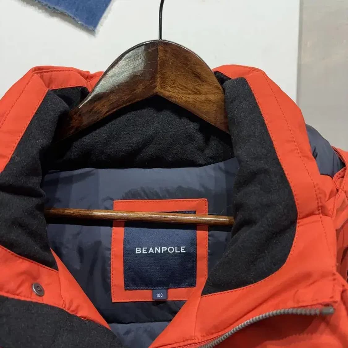 (100) 빈폴 캐주얼 클래식 덕다운 오리털 하프패딩 상품이미지2