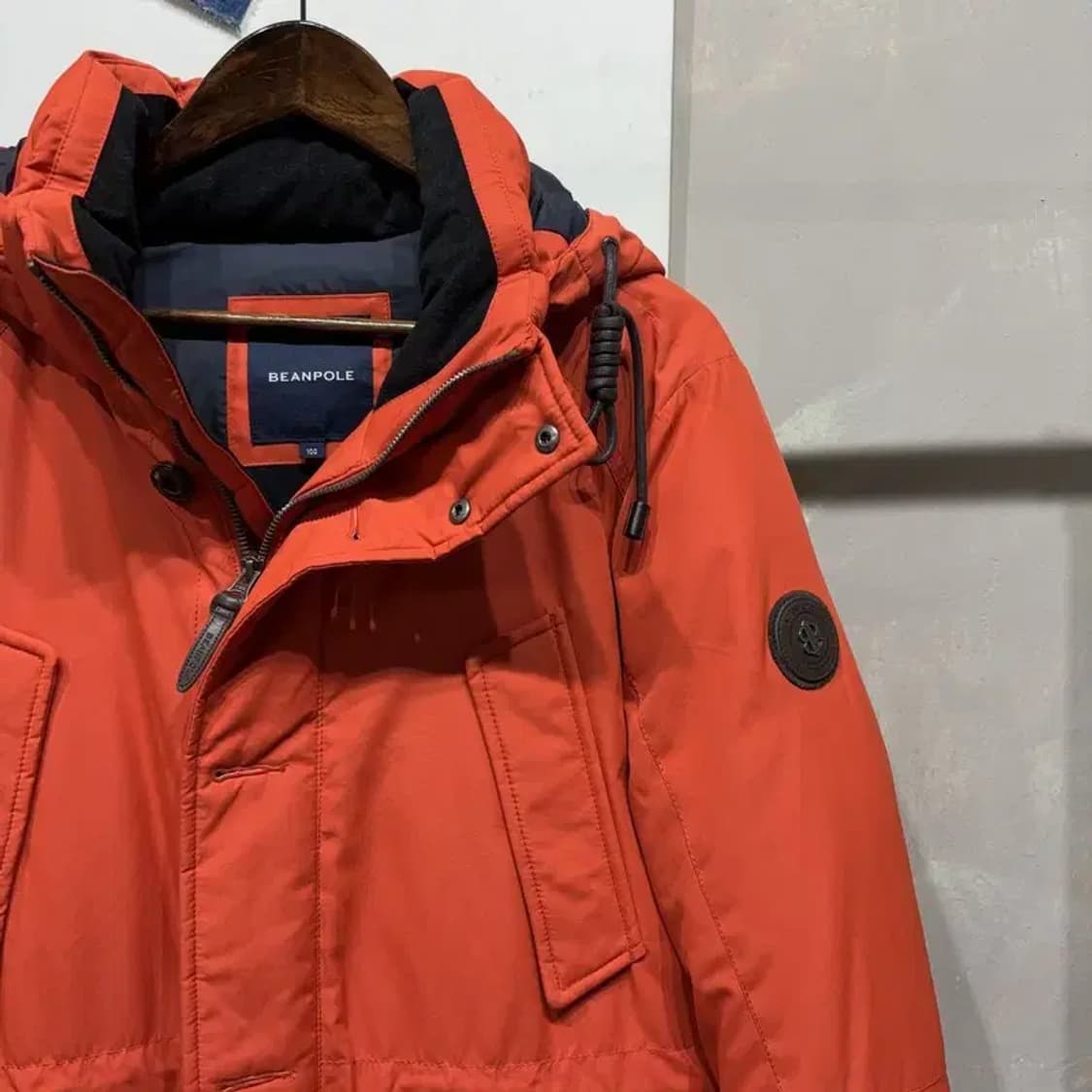 (100) 빈폴 캐주얼 클래식 덕다운 오리털 하프패딩 상품이미지3