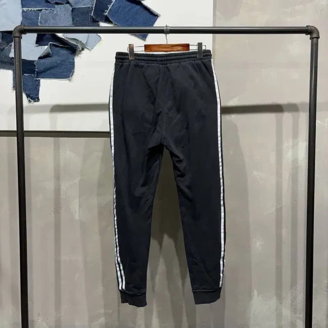 (32~34인치) 아디다스 스트릿 유로파 밴딩 기모 조거팬츠 운동바지 상품이미지3
