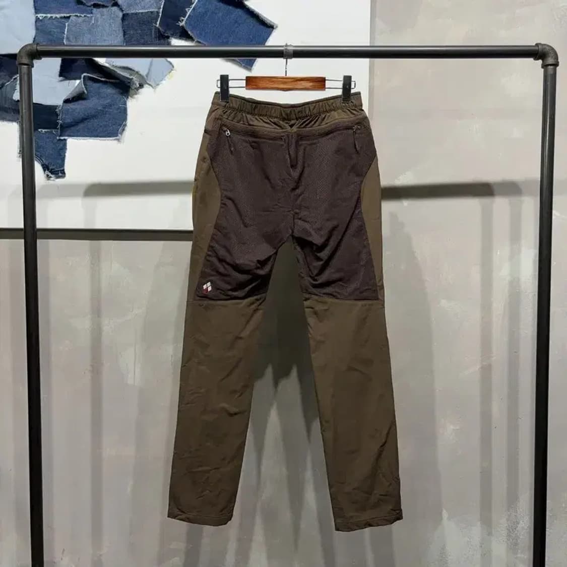 (26인치) 몽벨 여성 등산 아웃도어 밴딩 벨티드 기능성 바지 팬츠 상품이미지3