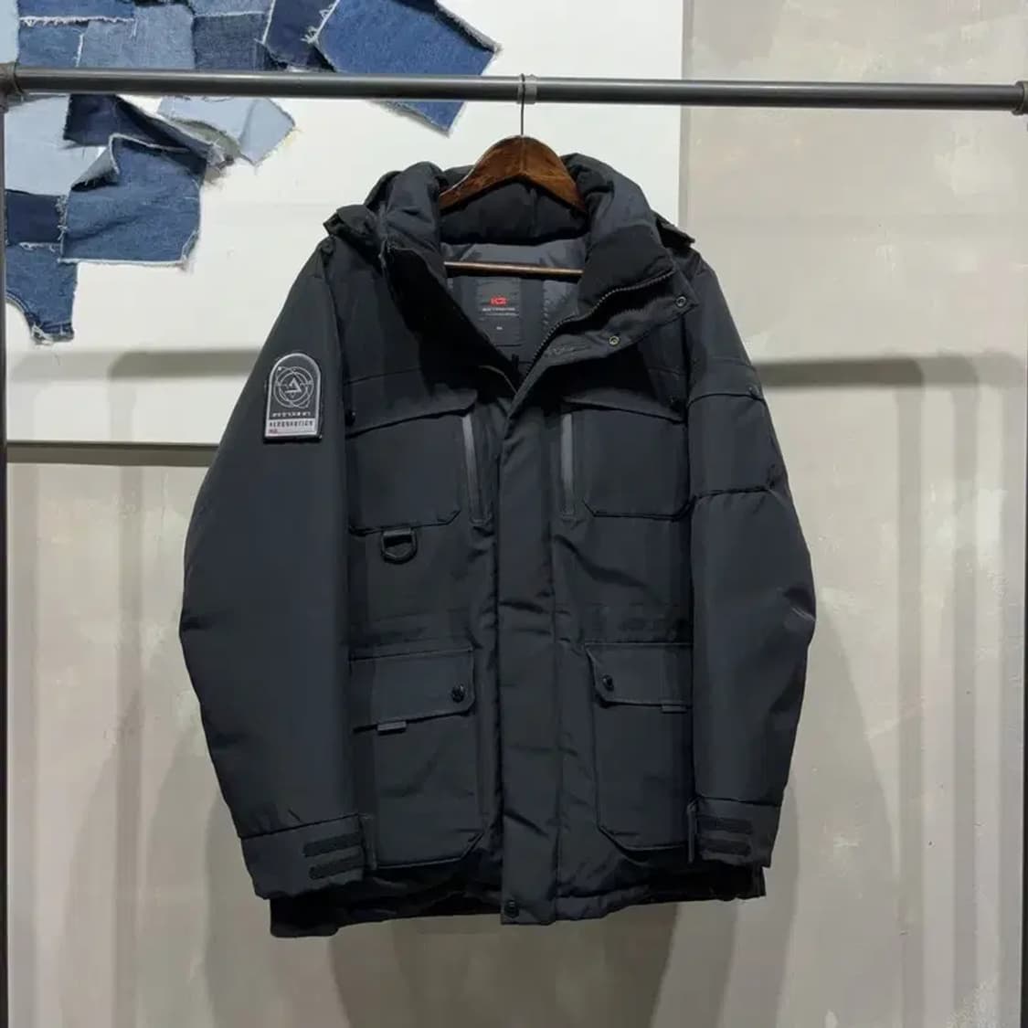 (95) K2 케이투 등산 아웃도어 거위털 구스다운 하프패딩 상품이미지1