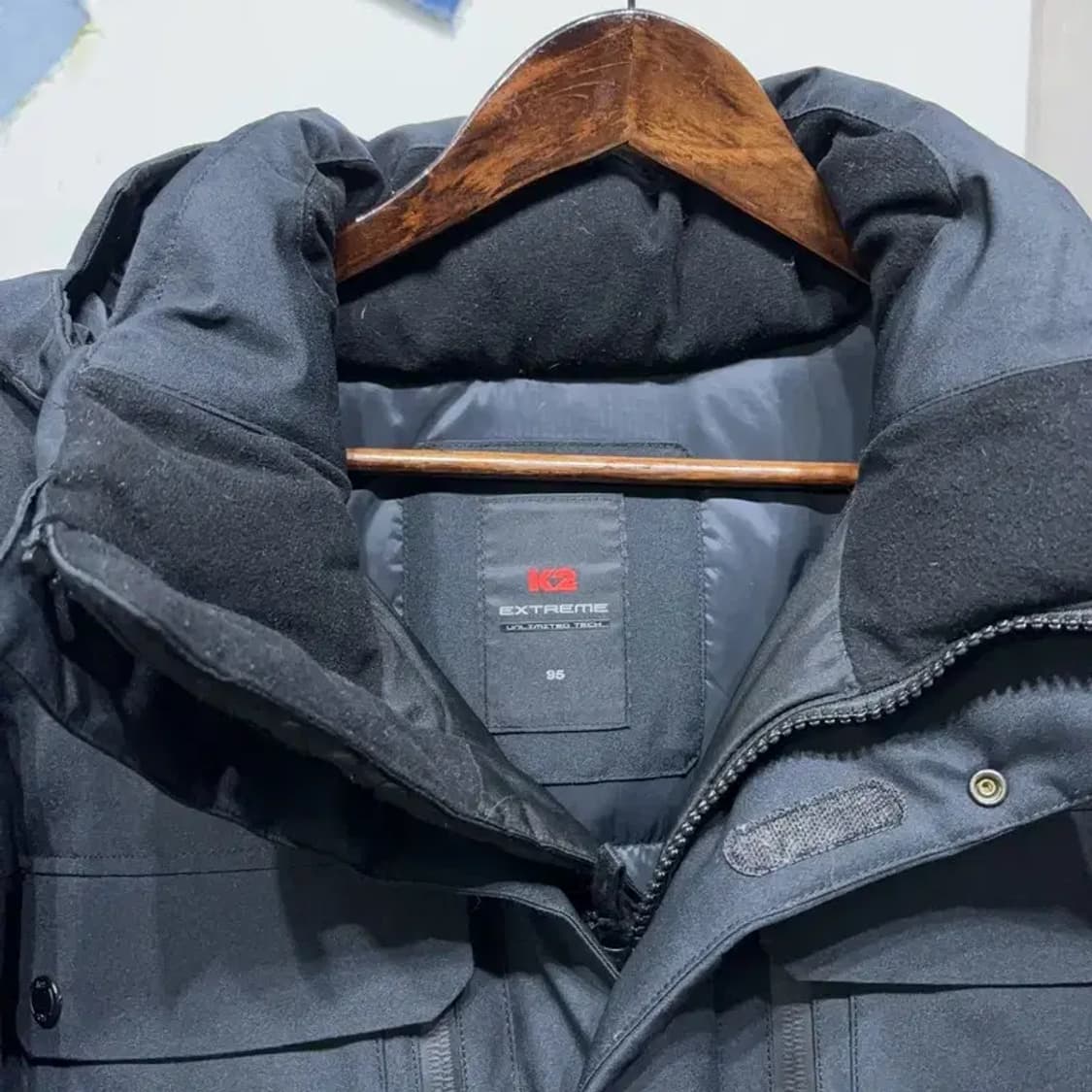 (95) K2 케이투 등산 아웃도어 거위털 구스다운 하프패딩 상품이미지2