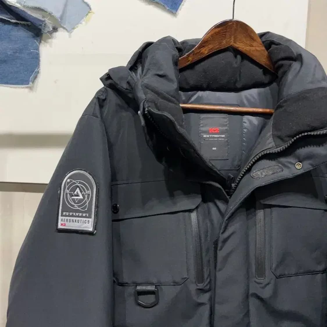 (95) K2 케이투 등산 아웃도어 거위털 구스다운 하프패딩 상품이미지3