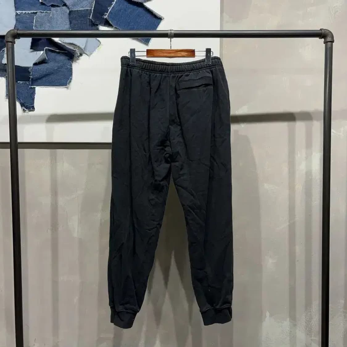 (32~34인치) 나이키 캐주얼 밴딩 기모 조거팬츠 츄리닝바지 상품이미지3