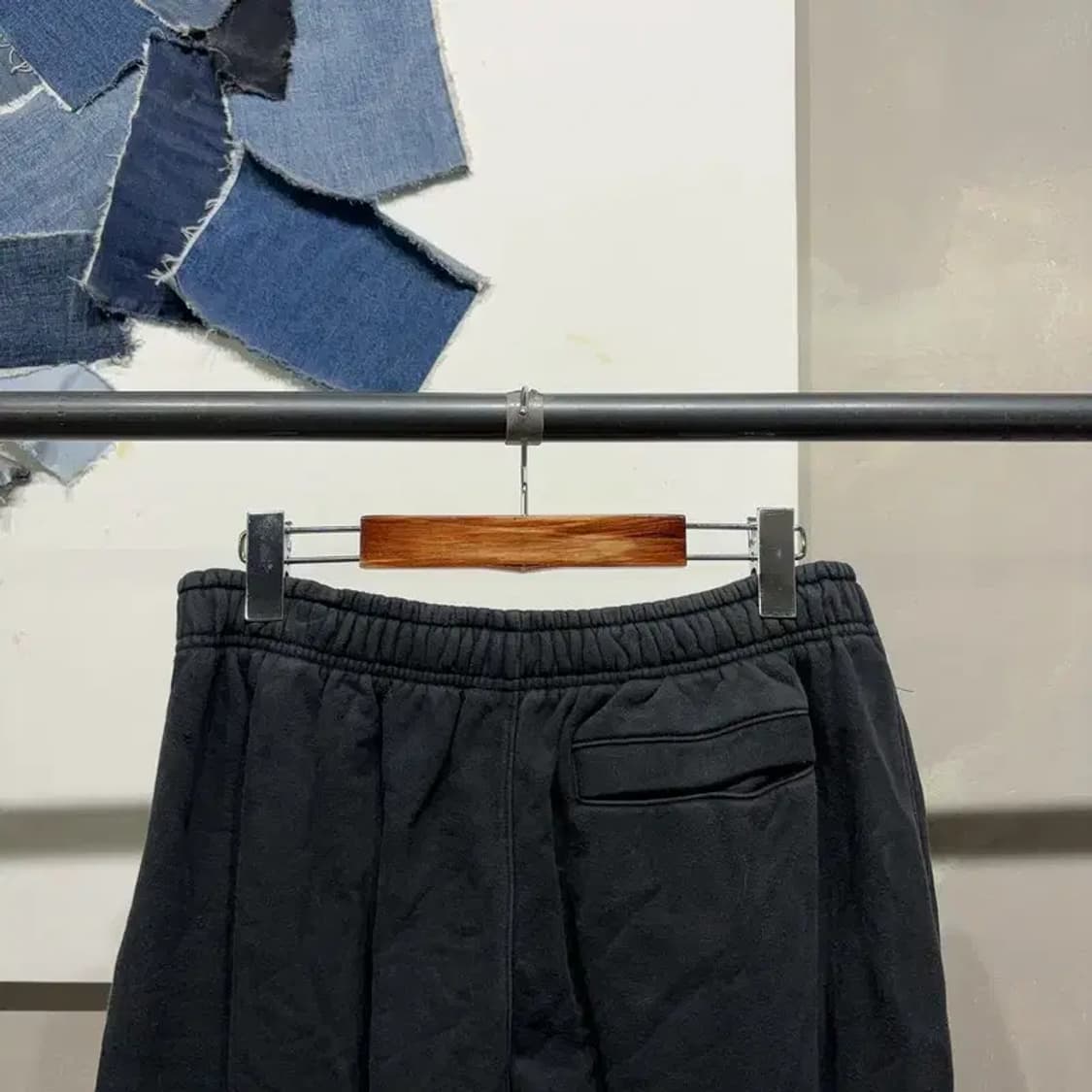 (32~34인치) 나이키 캐주얼 밴딩 기모 조거팬츠 츄리닝바지 상품이미지4