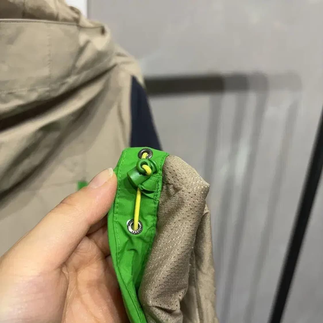 (105) 밀레 드라이엣지 등산 아웃도어 배색 바람막이 자켓 상품이미지5