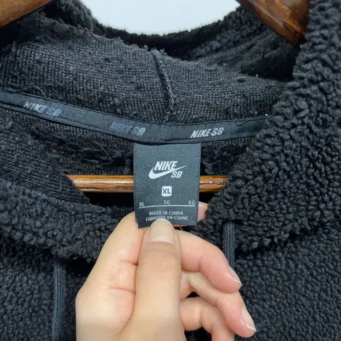 (105) 나이키SB 스트릿 양털 투웨이 후리스 후드집업 자켓 상품이미지5
